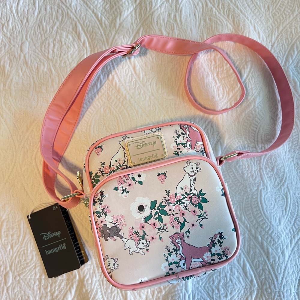 Loungefly Aristocats Floral Handbag